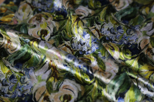 Printed velvet fabric Joomme Fabric Shop