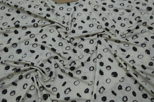 50% Tencel 40% Acrylic 10% Wool Blend - 140gsm  Shibori Dye Joomme Fabric