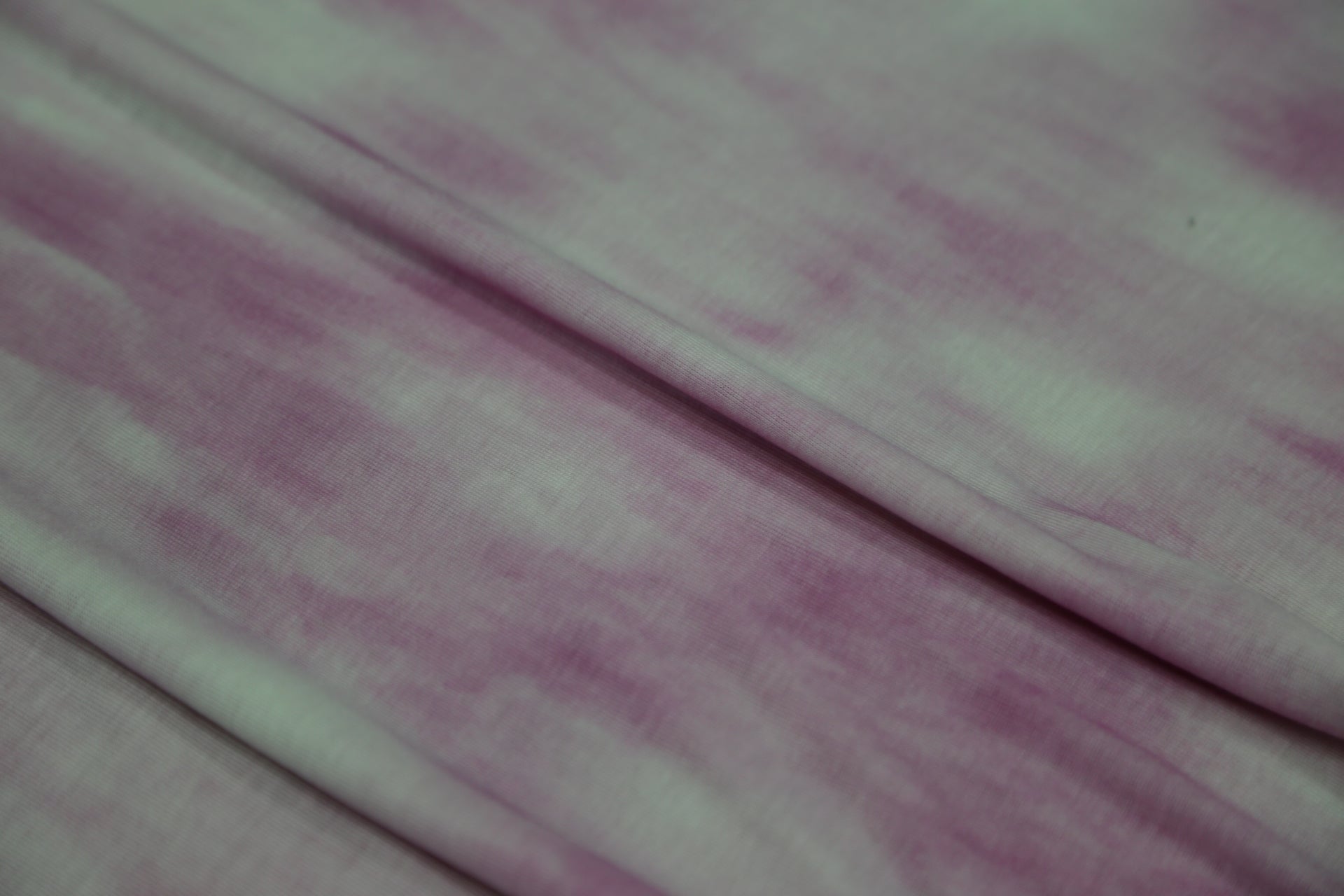 Shibori Dyed Textured Fabric - 50% Tencel 40% Acrylic 10% Wool Blend - 140gsm Soft Drape Knit Joomme Fabric